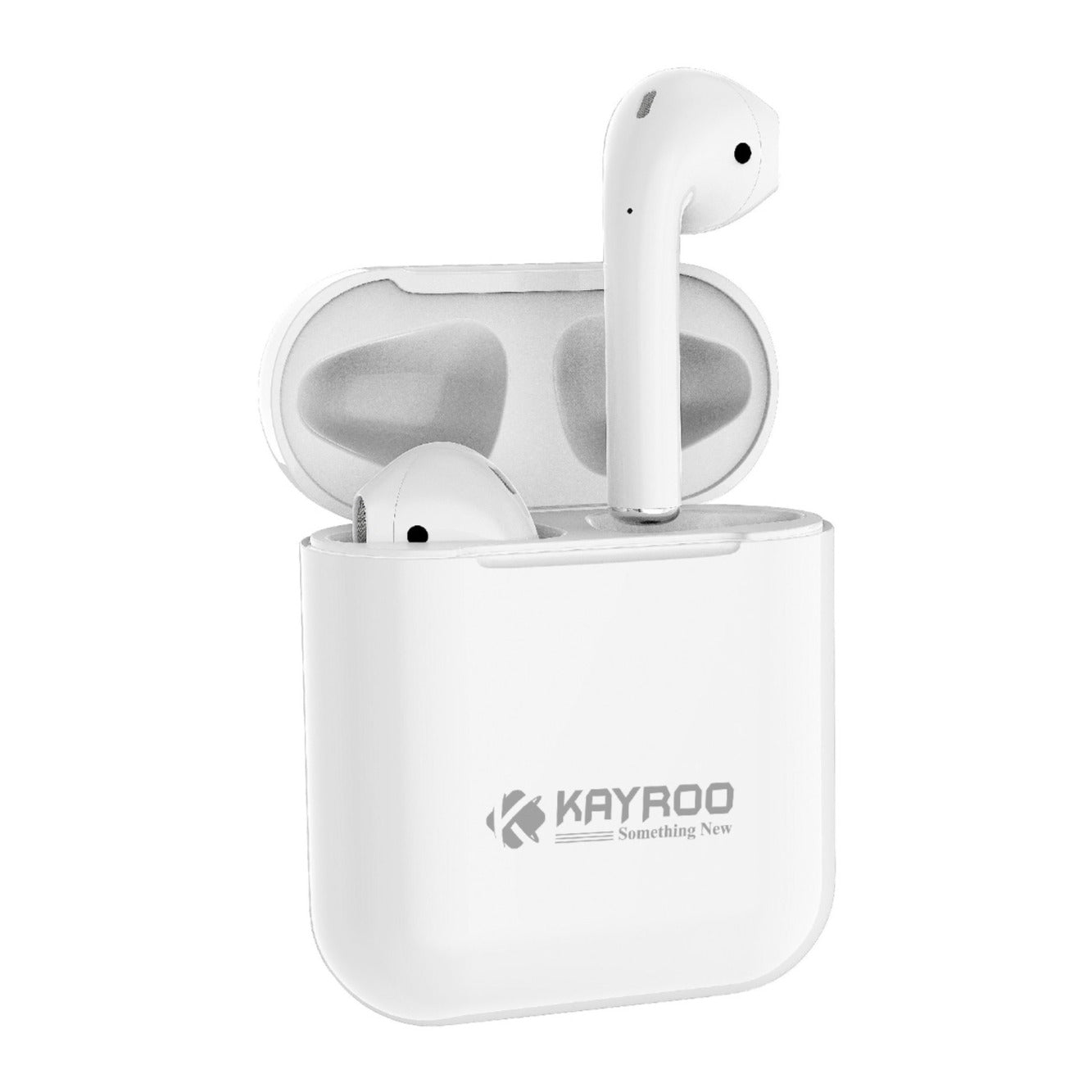 Kayroo KTW-510 TWS Earbuds, 30 Hours Playback Time, Crystal Clear HD Audio With Powerful Bass